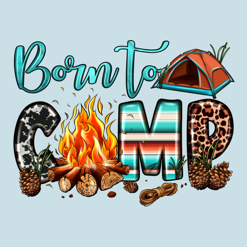 Born To Camp Ladies Tee by JahusDesignShop | Teevron