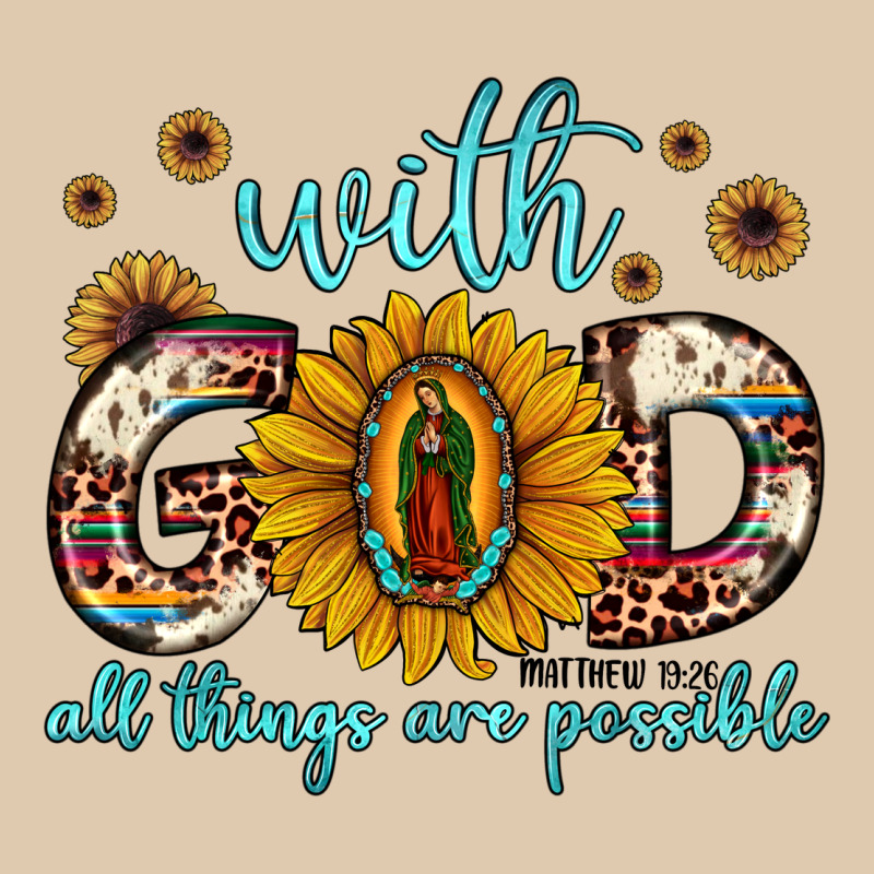 With God All Things Are Possible Matthew 19 26 Classic Tee by JahusDesignShop | Teevron