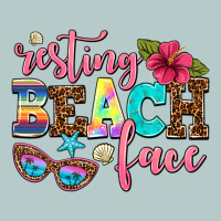 Resting Beach Face Heavy Core Tee | Teevron
