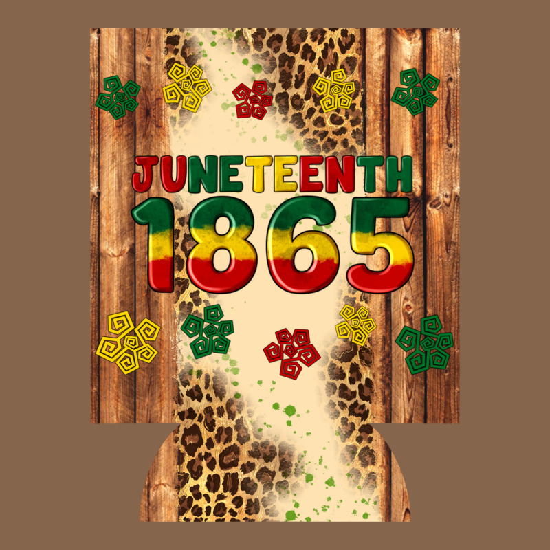 Juneteenth 1865 12 Oz Can Cooler (regular) Premium Tee by Artiststas | Teevron