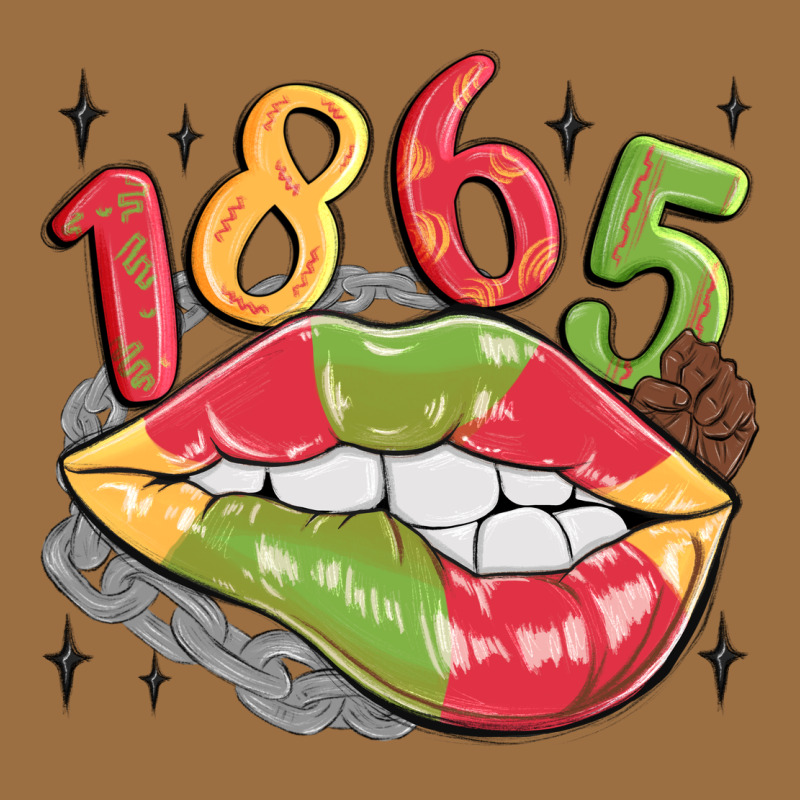 1865 Juneteenth Lips Vintage Tee by MaliasSmallBusiness | Teevron