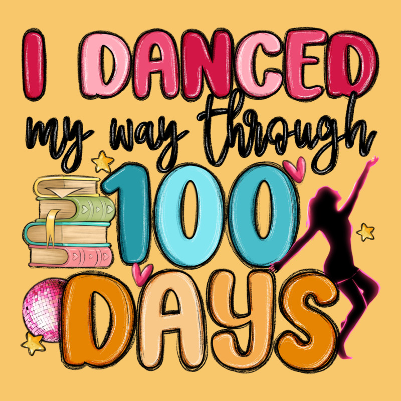 I Danced My Way Through 100 Days Vintage Hoodie by MaliasSmallBusiness | Teevron