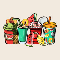 Fruits Coffee Cups Zipper Hoodie | Teevron
