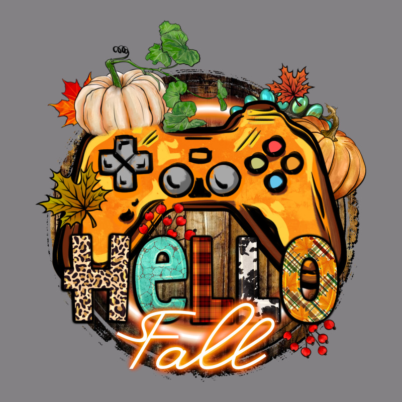 Hello Fall Gamer Heavyweight Hoodie by CowGirlArtShop | Teevron
