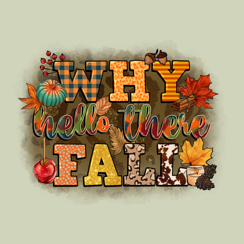 Why Hello There Fall Heavyweight Hoodie by CowGirlArtShop | Teevron