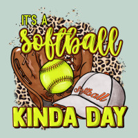 It's A Softball Kinda Day Leopard Zipper Hoodie | Teevron