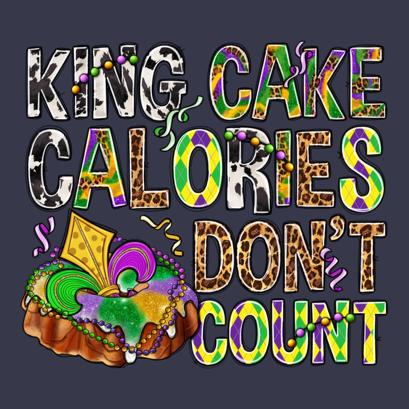 King Cake Calories Don't Count Mardi Gras Long Sleeve Tee by BundleAndBundleShop | Teevron