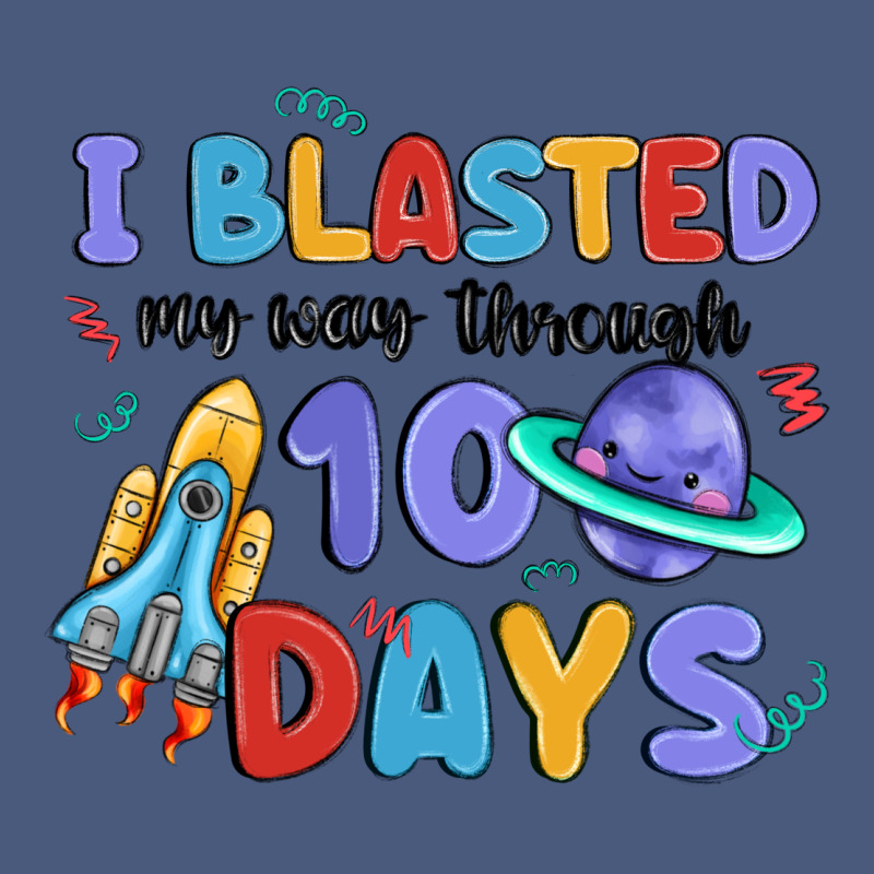 I Blasted My Way Through 100 Days Vintage Hoodie by MaliasSmallBusiness | Teevron