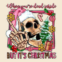 When You're Dead Inside But It's Christmas Ladies Tee | Teevron