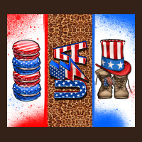 Usa Macaroon And Boots Heavy Core Tee | Teevron