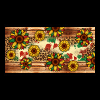 Juneteenth Sunflower's Licence Plate Template Premium Tee | Teevron