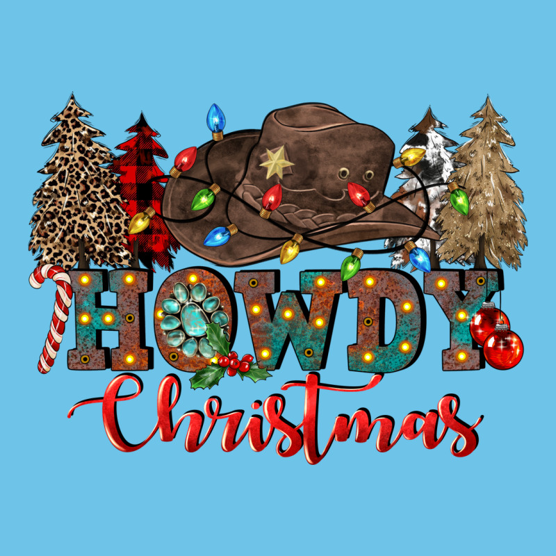 Howdy Christmas Premium Sweatshirt by CowGirlArtShop | Teevron