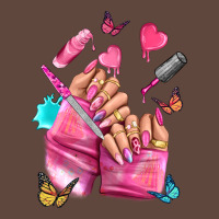 Pink Nail Art Hand Classic Tee | Teevron