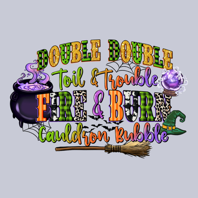Double Double Toil And Trouble Fire And Burn Cauld Heavyweight Hoodie by CowGirlArtShop | Teevron