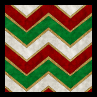 Christmas Stripes Seamless Pattern Ladies Tee | Teevron