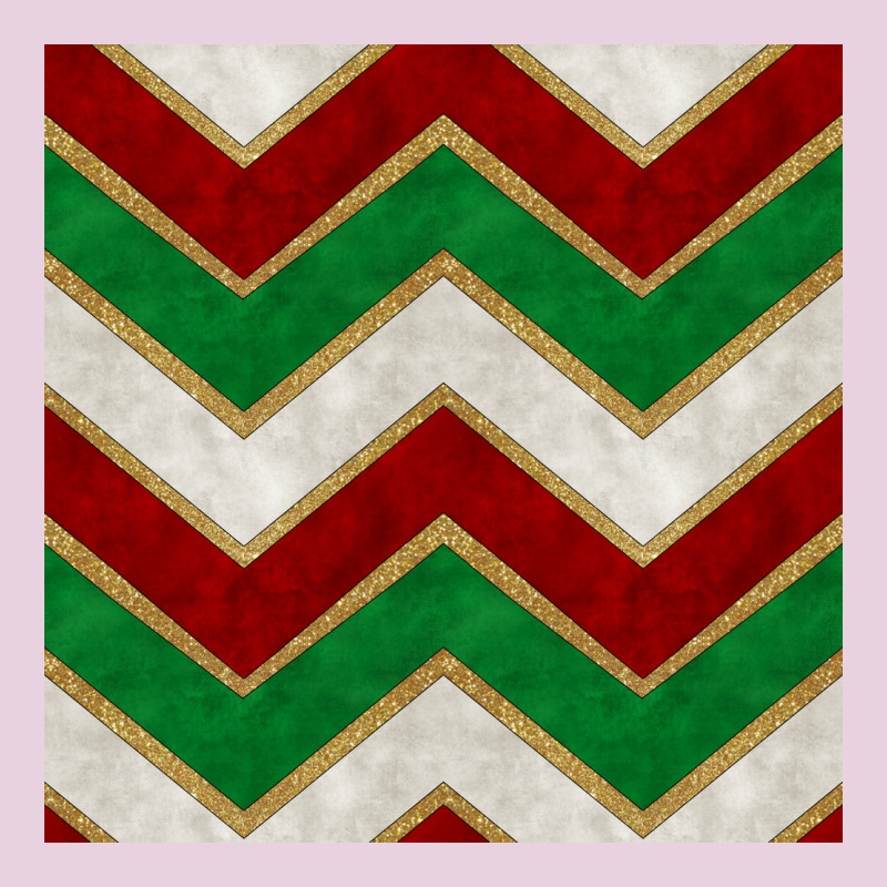 Christmas Stripes Seamless Pattern Ladies Tee by BundleAndBundleShop | Teevron
