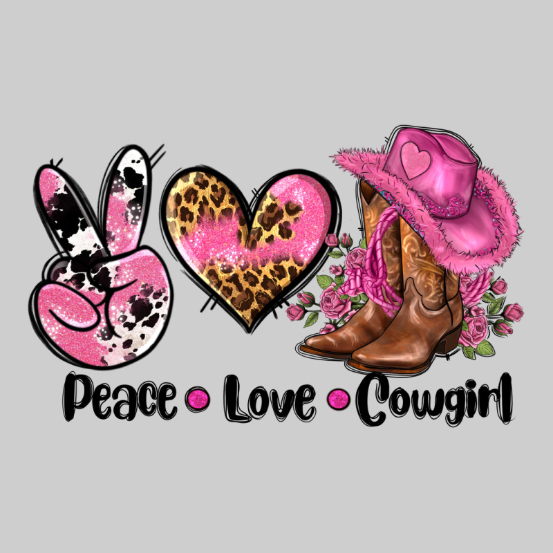Peace Love  Cowgirl Premium Tee by AdoDesignShop | Teevron