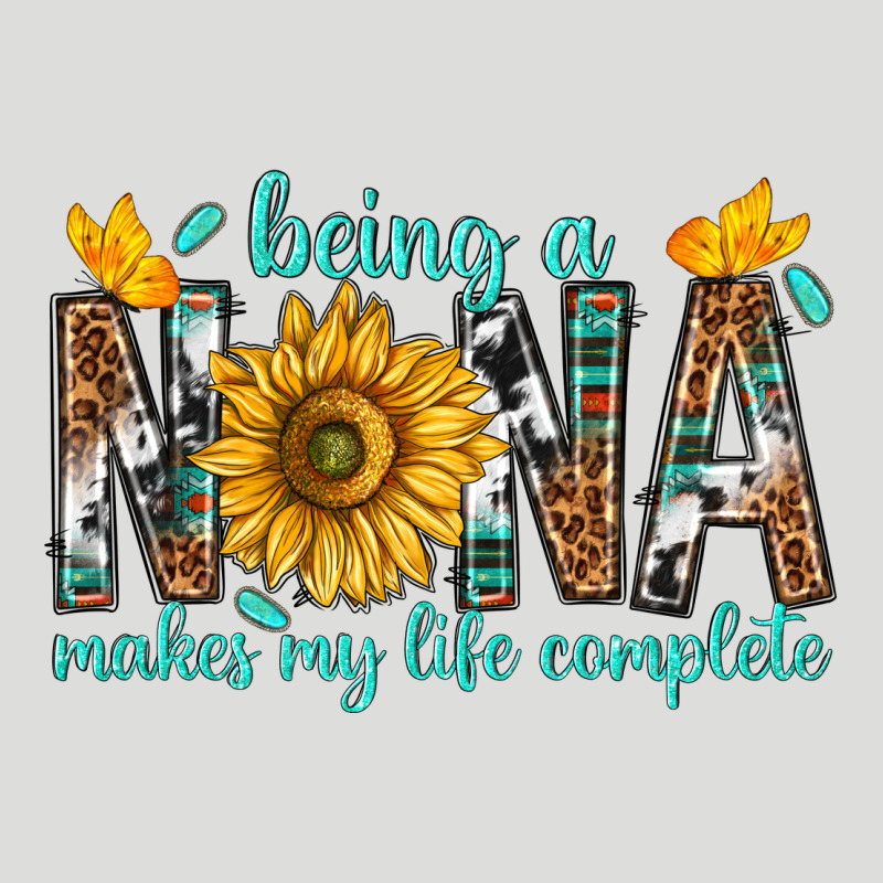 Being A Nana Makes My Life Complete Zipper Hoodie by texasbilliewilder | Teevron