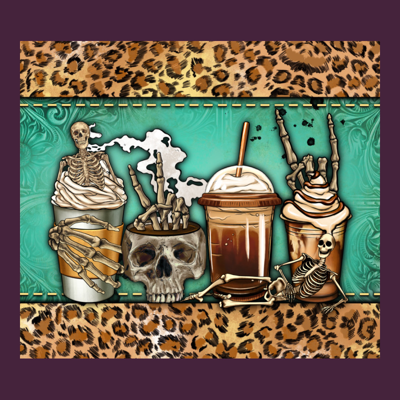 Skeleton Coffee Cups Premium Tee by Jasminsmagicworld | Teevron