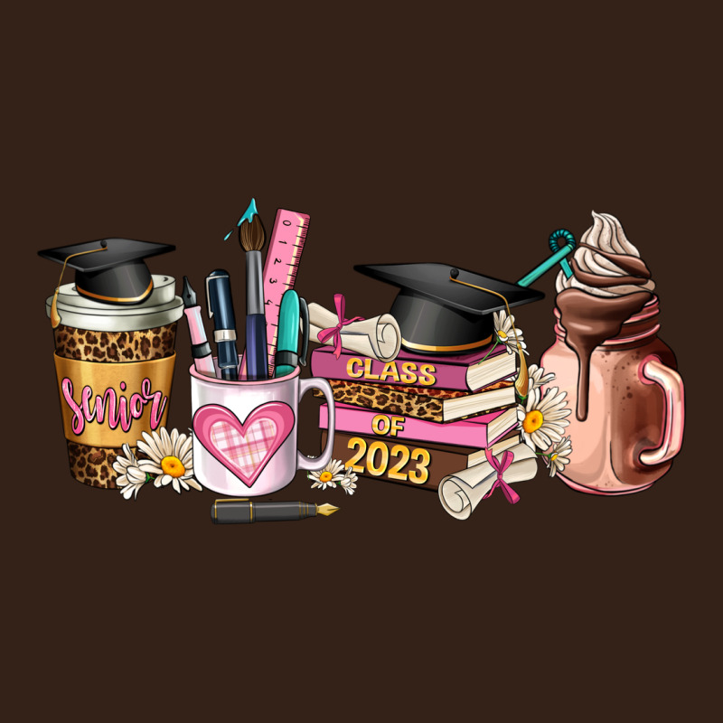 Senior 2023 Graduation Coffee Cups Heavy Core Tee by AdoDesignShop | Teevron
