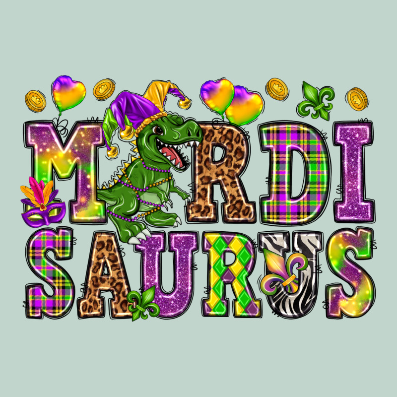 Mardi Saurus Zipper Hoodie by NancyCooperArtShop | Teevron