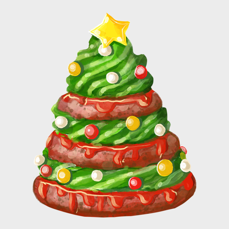 Green Chocolate Christmas Cookie Cake Urban Hoodie by FaDigitalArtStudio | Teevron