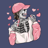 Skeleton Girl Valentine's Day Vintage Tee | Teevron