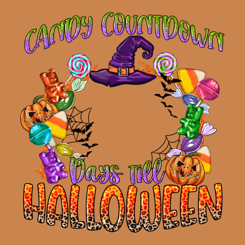Candy Countdown Days Till Halloween Heavyweight Hoodie by CowGirlArtShop | Teevron