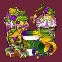 Mardi Gras Coffee Cups Long Sleeve Tee | Teevron