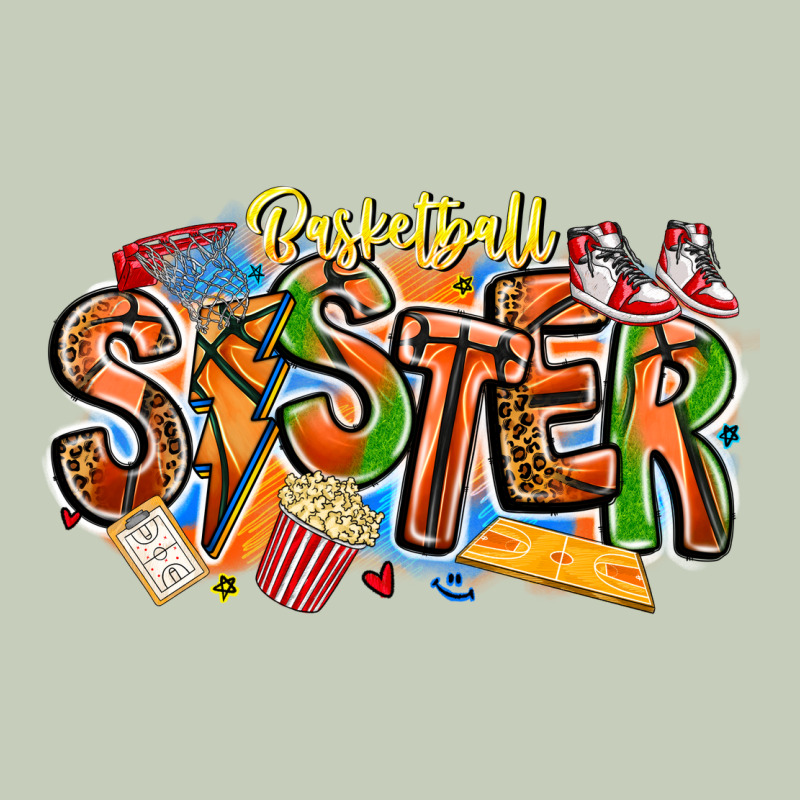 Basketball Sister Classic Tee by CowhideDigitalArt | Teevron