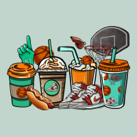 Basketball Coffee Cups Zipper Hoodie | Teevron