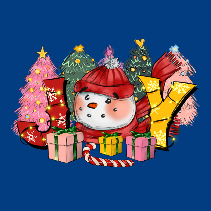 Joy Snowman Premium Sweatshirt by CowGirlArtShop | Teevron