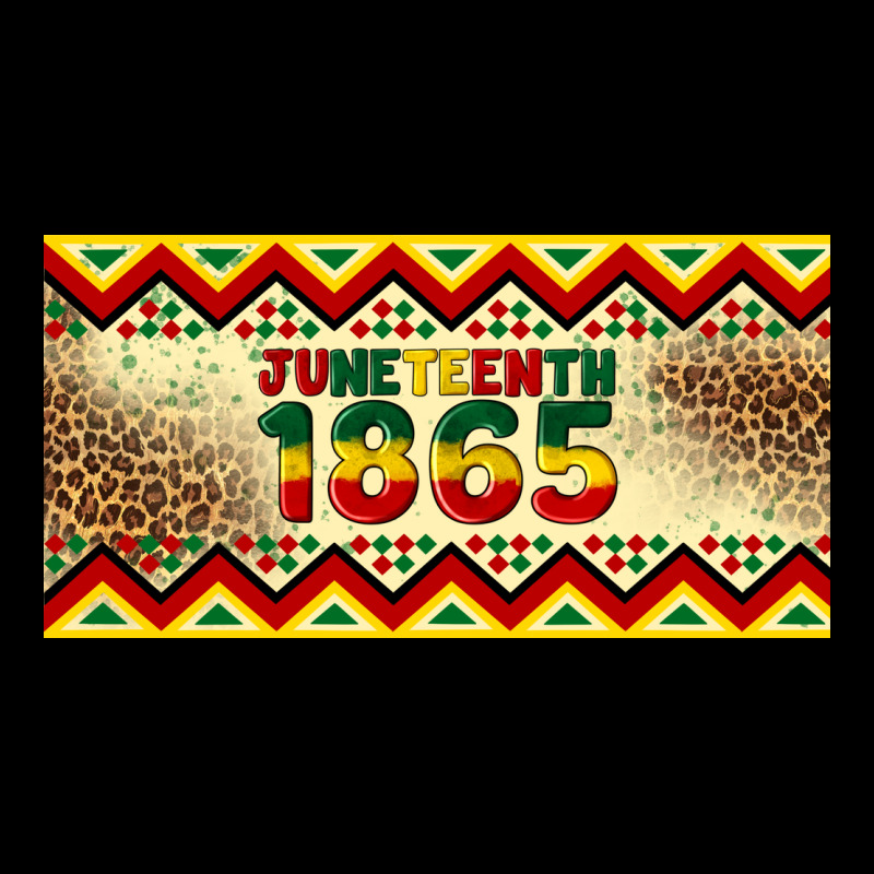 Juneteenth 1865 Leopard Licence Plate Template Premium Tee by Artiststas | Teevron
