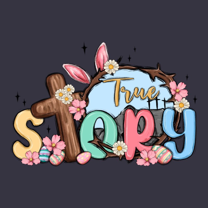 True Story Easter Vintage Hoodie by MaliasSmallBusiness | Teevron