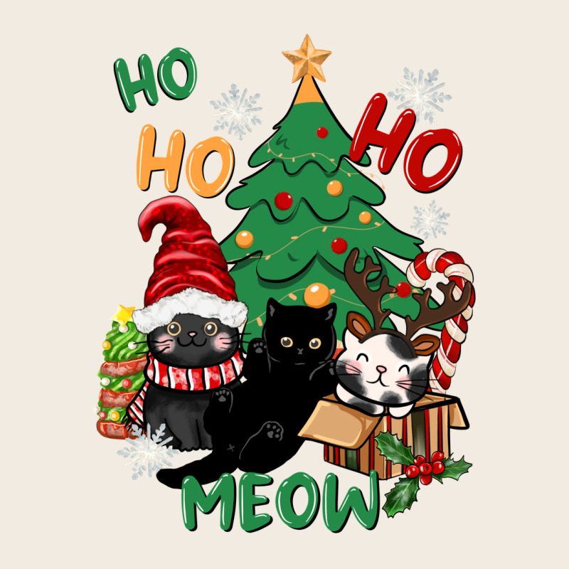 Ho Ho Ho Meow Premium Sweatshirt by CowGirlArtShop | Teevron