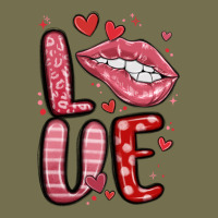 Western Love Lips Vintage Hoodie | Teevron