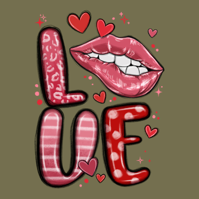 Western Love Lips Vintage Hoodie by MaliasSmallBusiness | Teevron