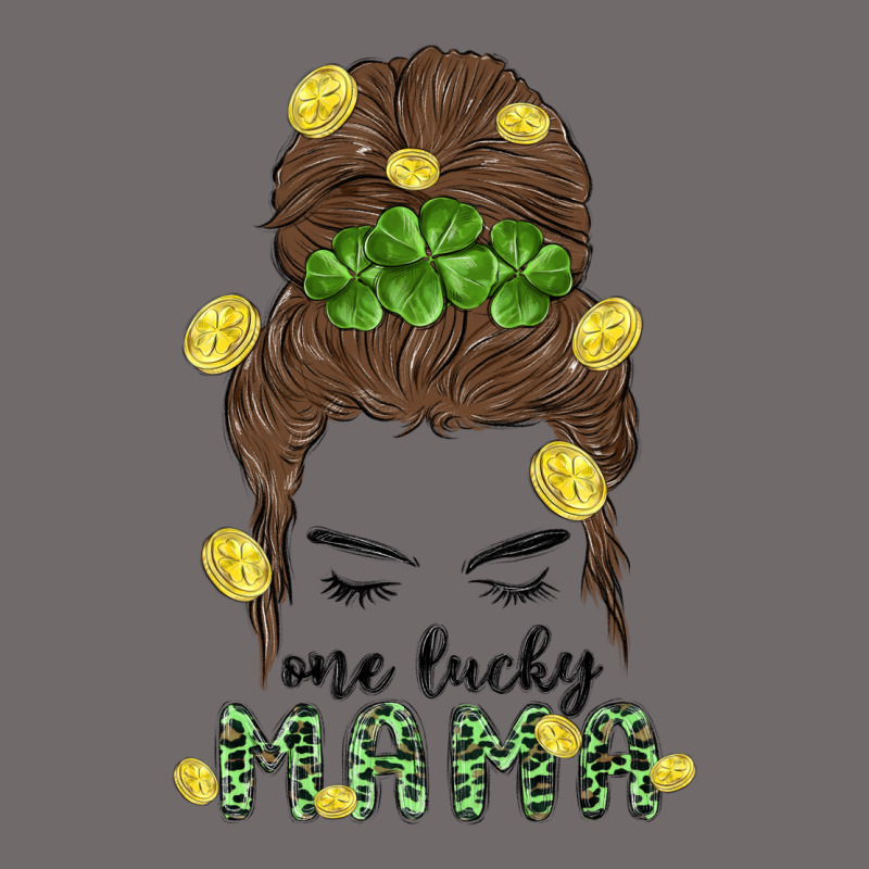 One Lucky Mama Urban Heavy Tee by MaliasSmallBusiness | Teevron