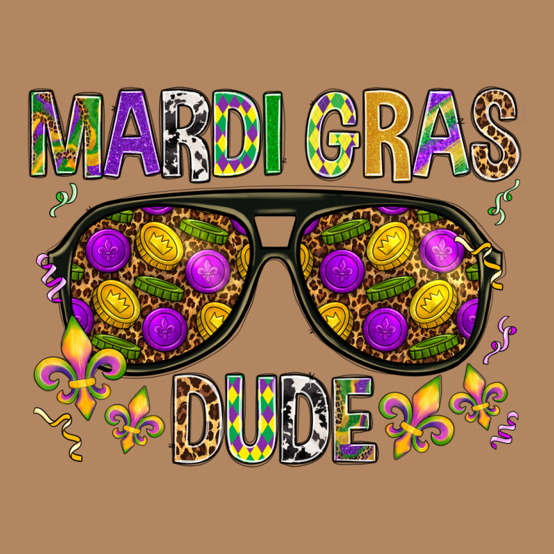 Mardi Gras Dude Long Sleeve Tee by BundleAndBundleShop | Teevron
