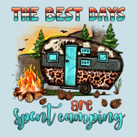 The Best Days Are Spent Camping Ladies Tee | Teevron