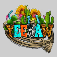 Yeehaw And Cactus With Horseshoe Premium Tee | Teevron