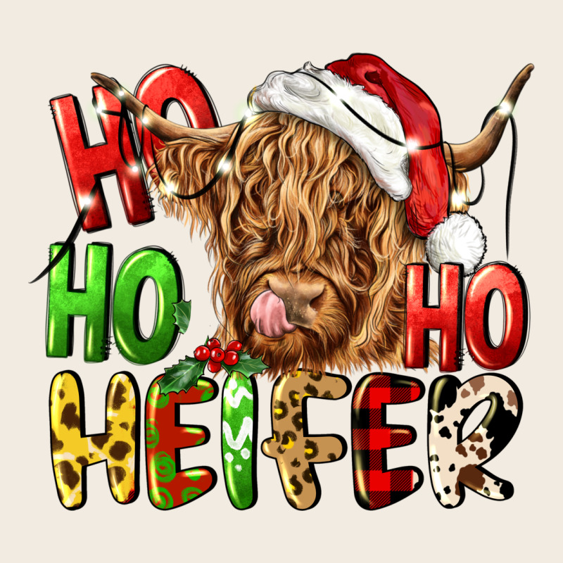 Ho Ho Ho Heifer Premium Sweatshirt by CowGirlArtShop | Teevron