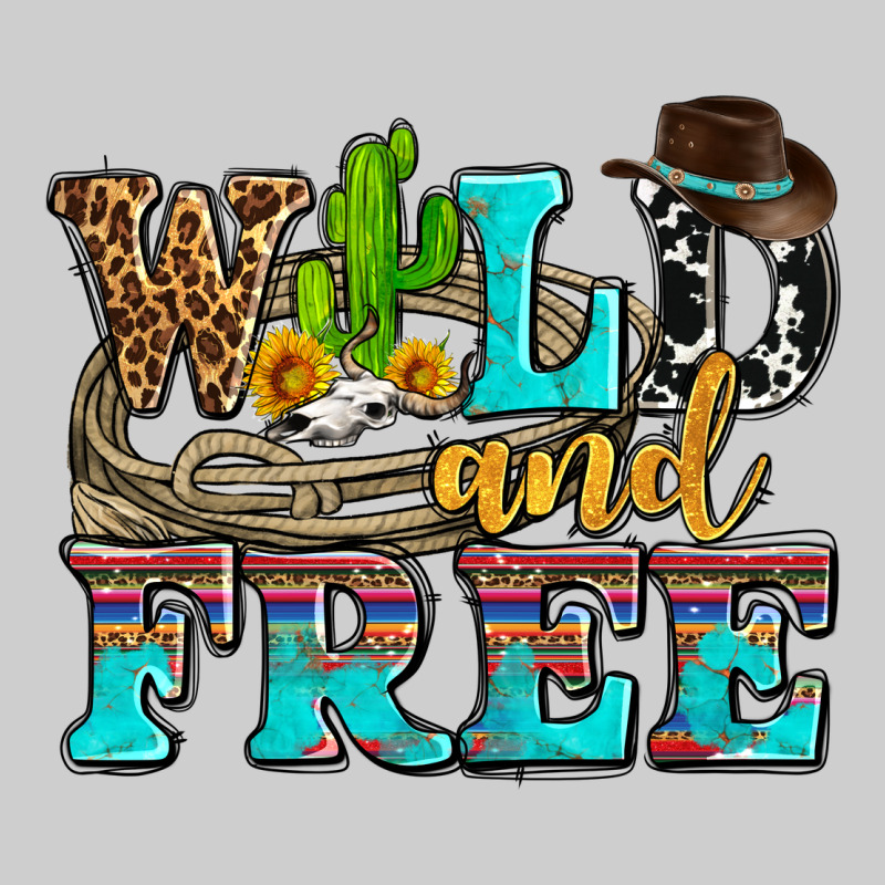 Wild And Free With Cactus Premium Tee by AdoDesignShop | Teevron