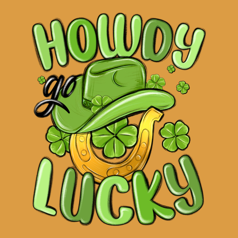 Howdy Go Lucky St Patrics Day Urban Heavy Tee by MaliasSmallBusiness | Teevron