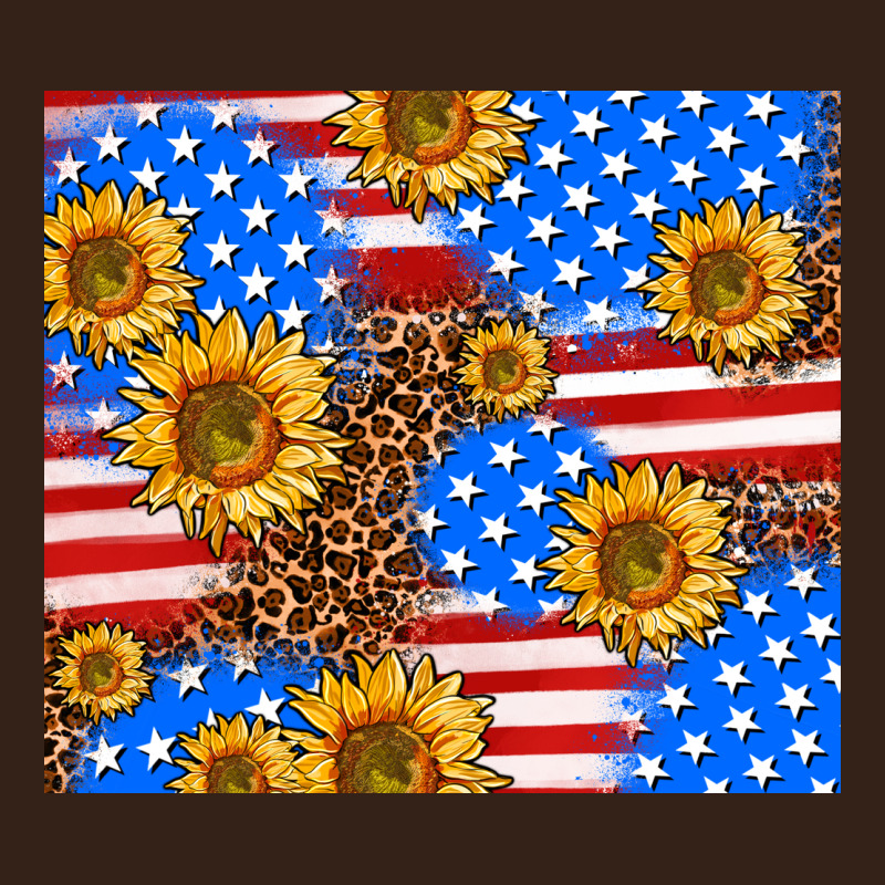 Basic Sunflower And Leopard Heavy Core Tee by AdoDesignShop | Teevron