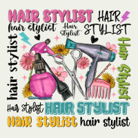 Hair Stylist Typography Urban Heavy Tee | Teevron