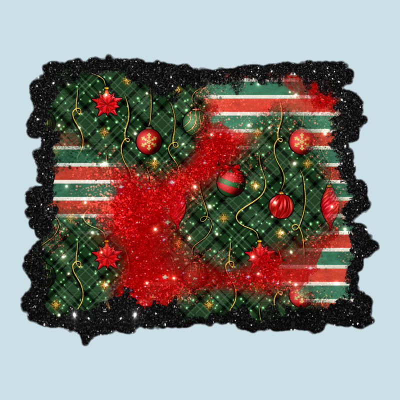 Christmas Ornament Background Ladies Tee by BundleAndBundleShop | Teevron