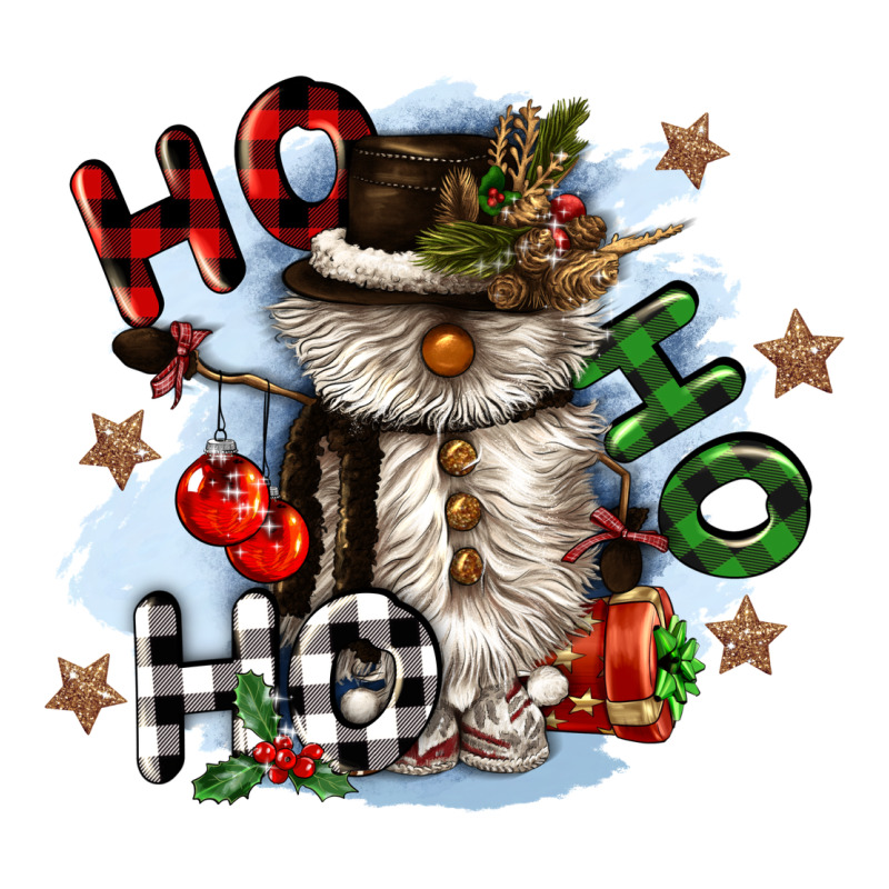 Ho Ho Ho Snowman Gnome Premium Sweatshirt by CowGirlArtShop | Teevron