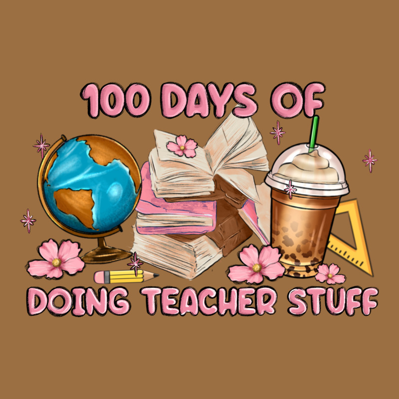 100 Days Of Doing Teacher Stuff Vintage Tee by MaliasSmallBusiness | Teevron