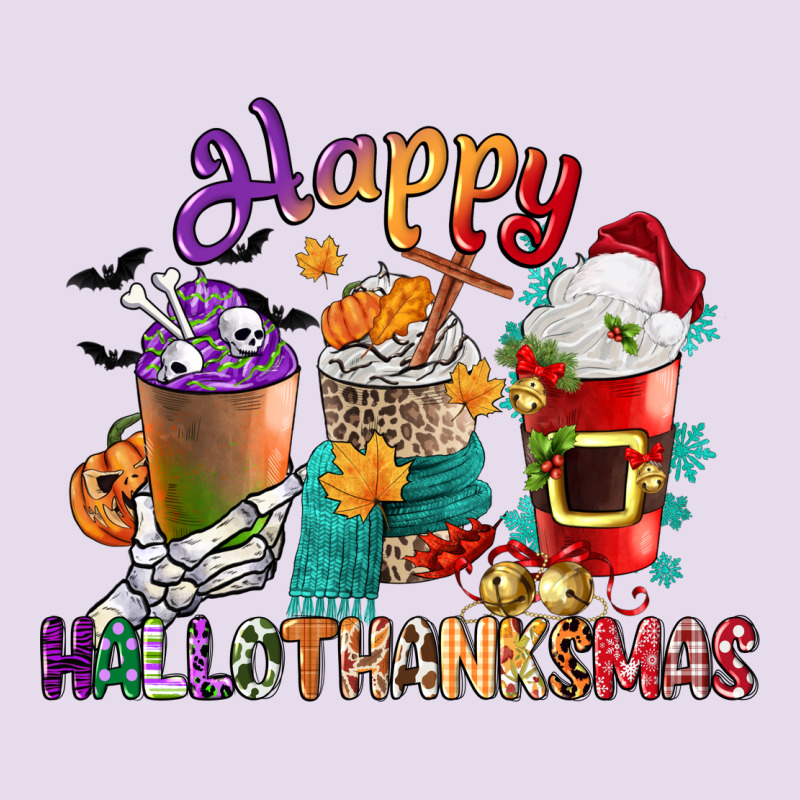 Hallothanksmas Coffee Cups Premium Hoodie by CowGirlArtShop | Teevron